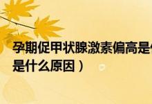 孕期促甲狀腺激素偏高是什么意思（孕期促甲狀腺激素偏高是什么原因）