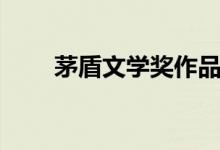 茅盾文學(xué)獎作品（茅盾文學(xué)獎作品）
