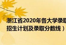 浙江省2020年各大學(xué)錄取分?jǐn)?shù)線（2022年211大學(xué)在浙江招生計(jì)劃及錄取分?jǐn)?shù)線）