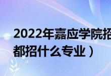2022年嘉應(yīng)學(xué)院招生計劃及招生人數(shù)（各省都招什么專業(yè)）