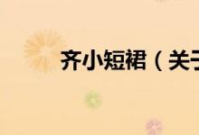 齊小短裙（關(guān)于齊小短裙的介紹）