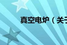 真空電爐（關(guān)于真空電爐的介紹）