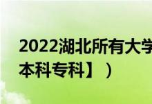 2022湖北所有大學排名（湖北有哪些大學【本科?？啤浚?class=