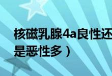 核磁乳腺4a良性還是惡性多（乳腺4a良性還是惡性多）