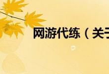 網(wǎng)游代練（關(guān)于網(wǎng)游代練的介紹）