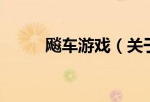 飚車游戲（關(guān)于飚車游戲的介紹）
