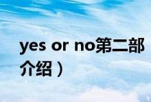 yes or no第二部（關于yes or no第二部的介紹）