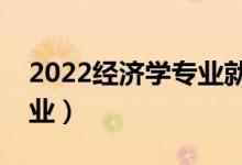 2022經(jīng)濟(jì)學(xué)專業(yè)就業(yè)方向及前景（好不好就業(yè)）