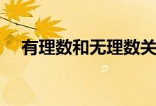 有理數(shù)和無理數(shù)關系（有理數(shù)和無理數(shù)）