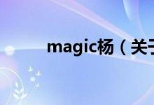magic楊（關(guān)于magic楊的介紹）