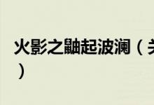 火影之鼬起波瀾（關(guān)于火影之鼬起波瀾的介紹）