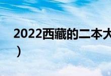 2022西藏的二本大學有哪些（二本院校名單）