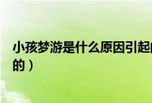 小孩夢游是什么原因引起的（小孩經(jīng)常夢游是什么原因造成的）
