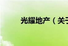 光耀地產(chǎn)（關(guān)于光耀地產(chǎn)的介紹）