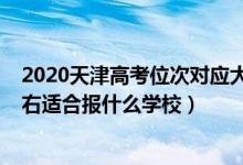 2020天津高考位次對應(yīng)大學(xué)（2022天津高考位次45000左右適合報(bào)什么學(xué)校）