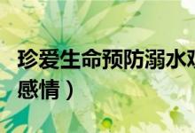 珍愛生命預防溺水觀后感（怎么表現出自己的感情）