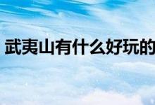 武夷山有什么好玩的（事先要制定具體計劃）