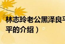 林志玲老公黑澤良平（關(guān)于林志玲老公黑澤良平的介紹）