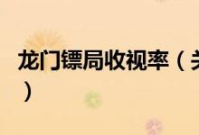 龍門鏢局收視率（關(guān)于龍門鏢局收視率的介紹）