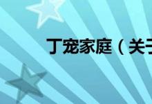 丁寵家庭（關(guān)于丁寵家庭的介紹）