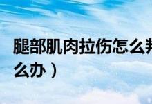 腿部肌肉拉傷怎么判斷嚴(yán)重（腿部肌肉拉傷怎么辦）