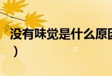 沒(méi)有味覺(jué)是什么原因呢（沒(méi)有味覺(jué)是什么原因）