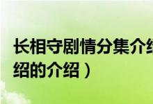 長相守劇情分集介紹（關(guān)于長相守劇情分集介紹的介紹）