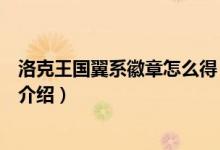 洛克王國翼系徽章怎么得（關(guān)于洛克王國翼系徽章怎么得的介紹）