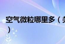 空氣微粒哪里多（關(guān)于空氣微粒哪里多的介紹）
