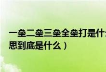 一壘二壘三壘全壘打是什么意思（一壘二壘三壘全壘打的意思到底是什么）