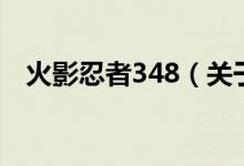 火影忍者348（關(guān)于火影忍者348的介紹）