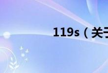 119s（關(guān)于119s的介紹）