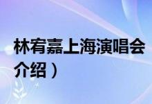 林宥嘉上海演唱會（關(guān)于林宥嘉上海演唱會的介紹）