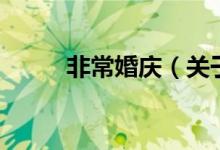非常婚慶（關(guān)于非?；閼c的介紹）