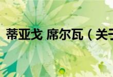 蒂亞戈 席爾瓦（關于蒂亞戈 席爾瓦的介紹）