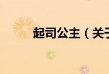 起司公主（關(guān)于起司公主的介紹）