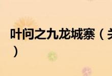 葉問(wèn)之九龍城寨（關(guān)于葉問(wèn)之九龍城寨的介紹）