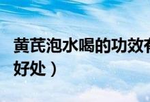 黃芪泡水喝的功效有什么（關(guān)于黃芪泡水喝的好處）