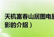 天機富春山居圖電影（關(guān)于天機富春山居圖電影的介紹）