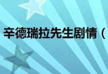 辛德瑞拉先生劇情（辛德瑞拉先生劇情簡(jiǎn)介）