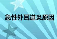 急性外耳道炎原因（急性外耳道炎嚴重嗎）
