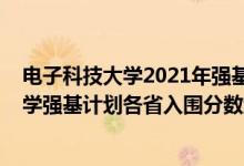 電子科技大學(xué)2021年強(qiáng)基計(jì)劃招生簡章（2022電子科技大學(xué)強(qiáng)基計(jì)劃各省入圍分?jǐn)?shù)線是多少）