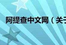 阿提查中文網(wǎng)（關(guān)于阿提查中文網(wǎng)的介紹）