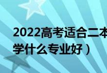 2022高考適合二本的專(zhuān)業(yè)有哪些（二本考生學(xué)什么專(zhuān)業(yè)好）