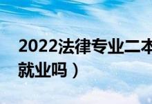 2022法律專業(yè)二本大學(xué)有哪些（法律專業(yè)好就業(yè)嗎）