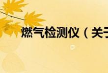 燃?xì)鈾z測(cè)儀（關(guān)于燃?xì)鈾z測(cè)儀的介紹）