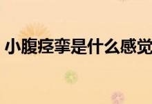 小腹痙攣是什么感覺(jué)（小腹痙攣是什么感覺(jué)）