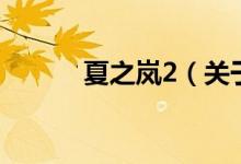 夏之嵐2（關于夏之嵐2的介紹）