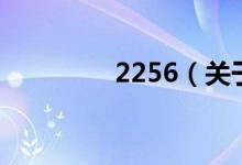 2256（關(guān)于2256的介紹）
