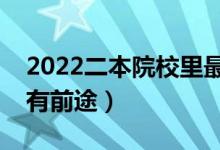 2022二本院校里最具優(yōu)勢的專業(yè)（什么專業(yè)有前途）